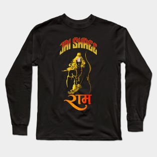 Lord Ram Shirt I Ram Temple Tshirt I Hindu Shirts I Jai Shree Ram Shirt I  Indian God I Ram Navami I God Ram T-Shirt l Desi Long Sleeve T-Shirt